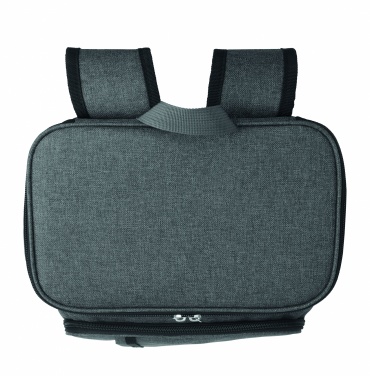 Logo trade promotional gifts image of: Outdoor cooler bag 600D RPET