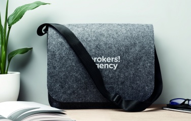 Logo trade promotional items picture of: RPET felt laptop bag