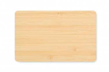 Logo trade corporate gifts picture of: RFID card in bamboo material