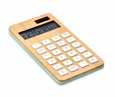 Logotrade advertising product image of: 12 digit bamboo calculator