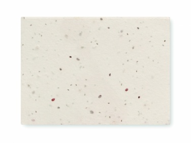 Logo trade advertising products picture of: Grass/seed paper memo pad