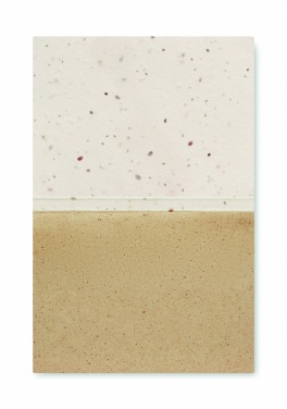 Logo trade promotional items image of: Grass/seed paper memo pad