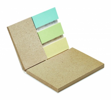 Logo trade advertising products image of: Grass/seed paper memo pad