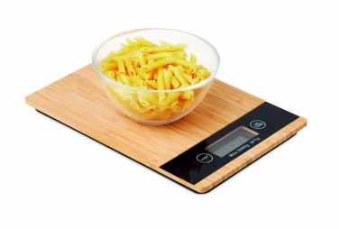 Logotrade promotional gifts photo of: Bamboo digital kitchen scales