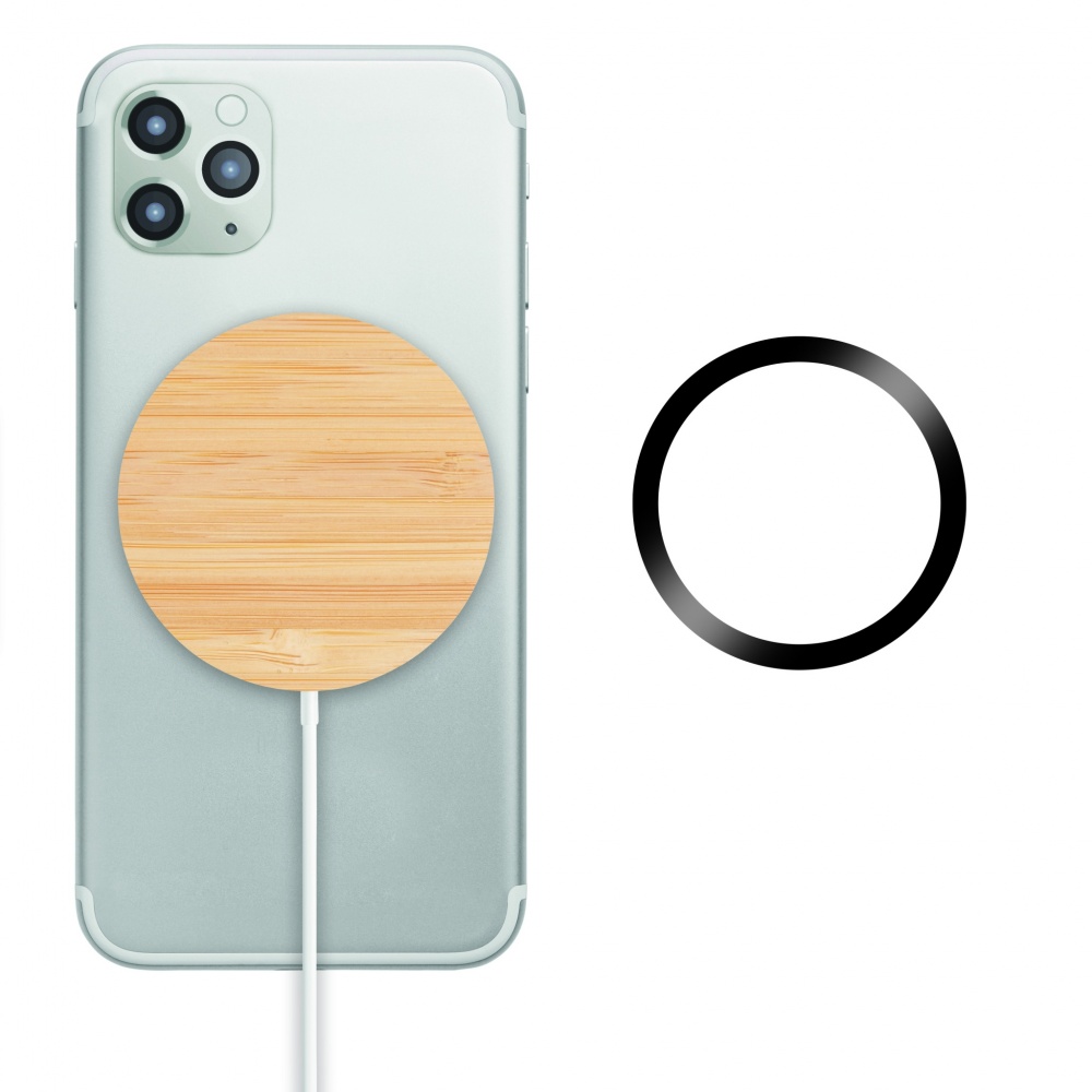 Logo trade promotional products image of: Magnetic Wireless charger 10W