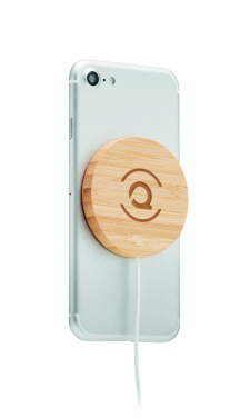 Logo trade promotional gift photo of: Magnetic Wireless charger 10W