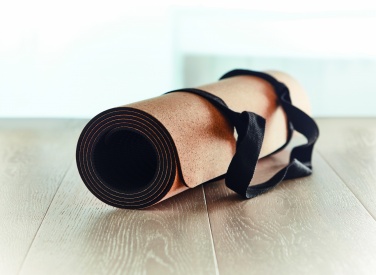 Logo trade promotional merchandise photo of: Cork yoga mat