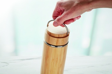 Logotrade advertising product image of: Double wall flask 400 ml TAMPERE