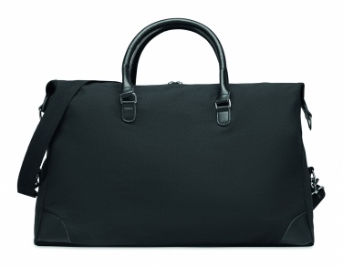 Logo trade promotional products picture of: Weekend bag in canvas 340gr/m²