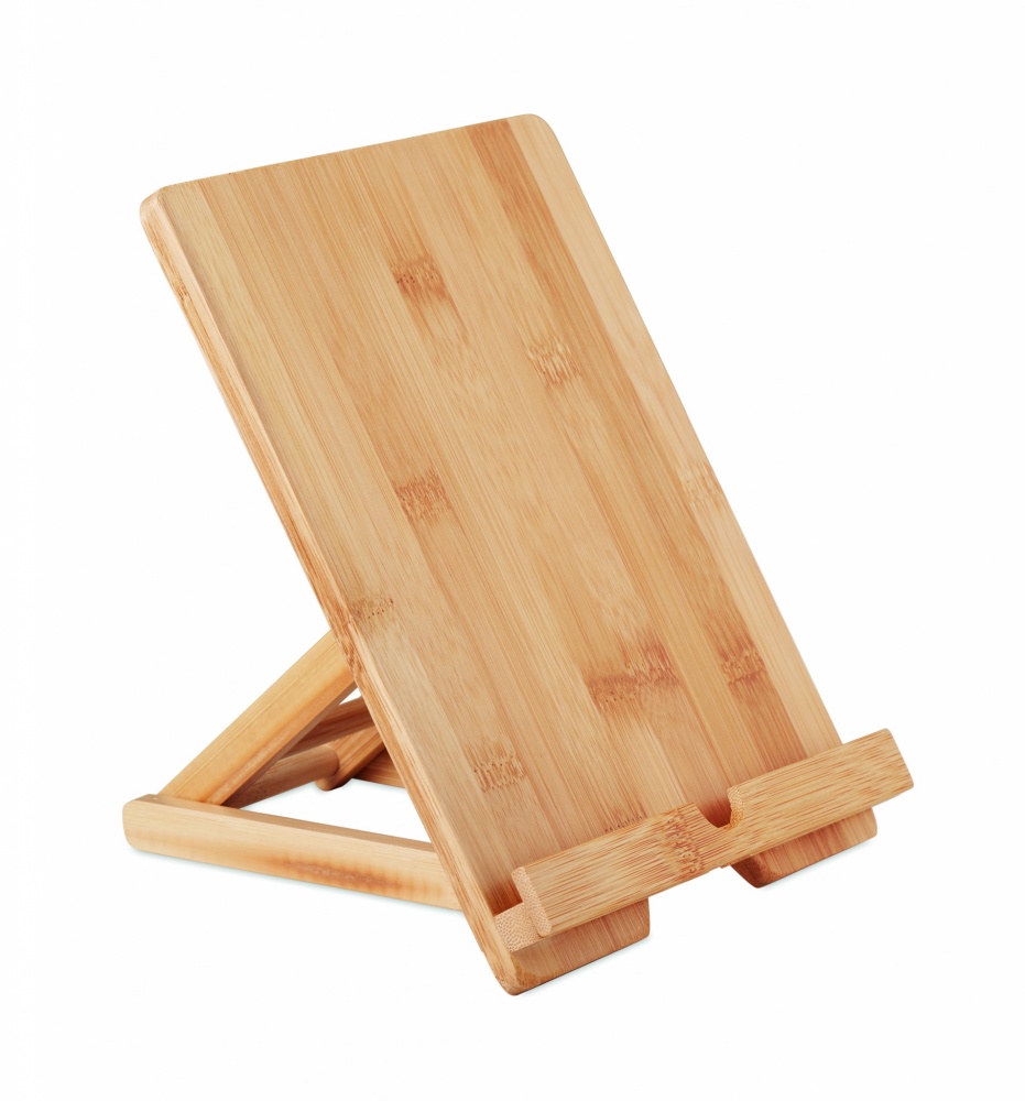 Logotrade promotional item image of: Bamboo tablet stand TUANUI