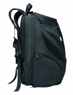 Logo trade corporate gifts image of: 600D RPET sports rucksack