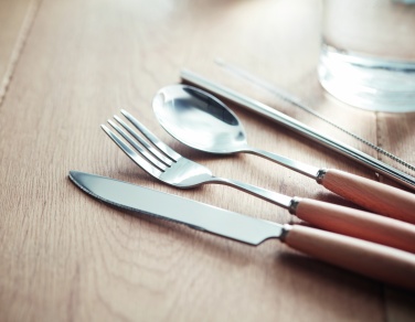 Logo trade corporate gift photo of: Cutlery set stainless steel