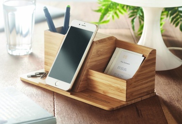 Logotrade business gift image of: Desktop wireless charger  10W GROOVY