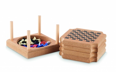 Logotrade promotional giveaways photo of: 4-piece coaster game set