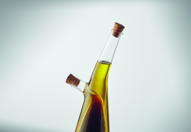Logotrade advertising product picture of: Glass oil and vinegar bottle