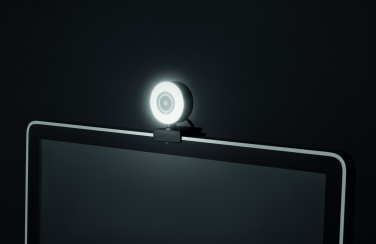 Logotrade promotional merchandise photo of: 1080P HD webcam and ring light