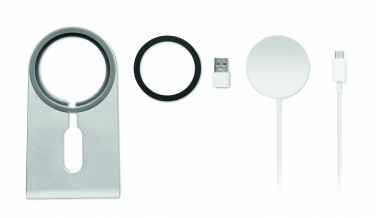 Logo trade advertising products image of: Portable magnetic charger 15W