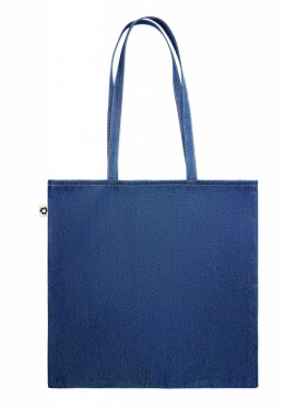 Logo trade promotional product photo of: Recycled denim shopping bag