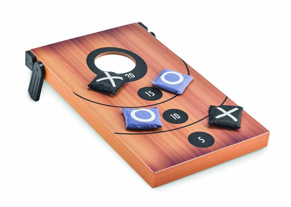 Logo trade advertising product photo of: Double sided MDF game set