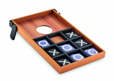 Logotrade promotional giveaway picture of: Double sided MDF game set