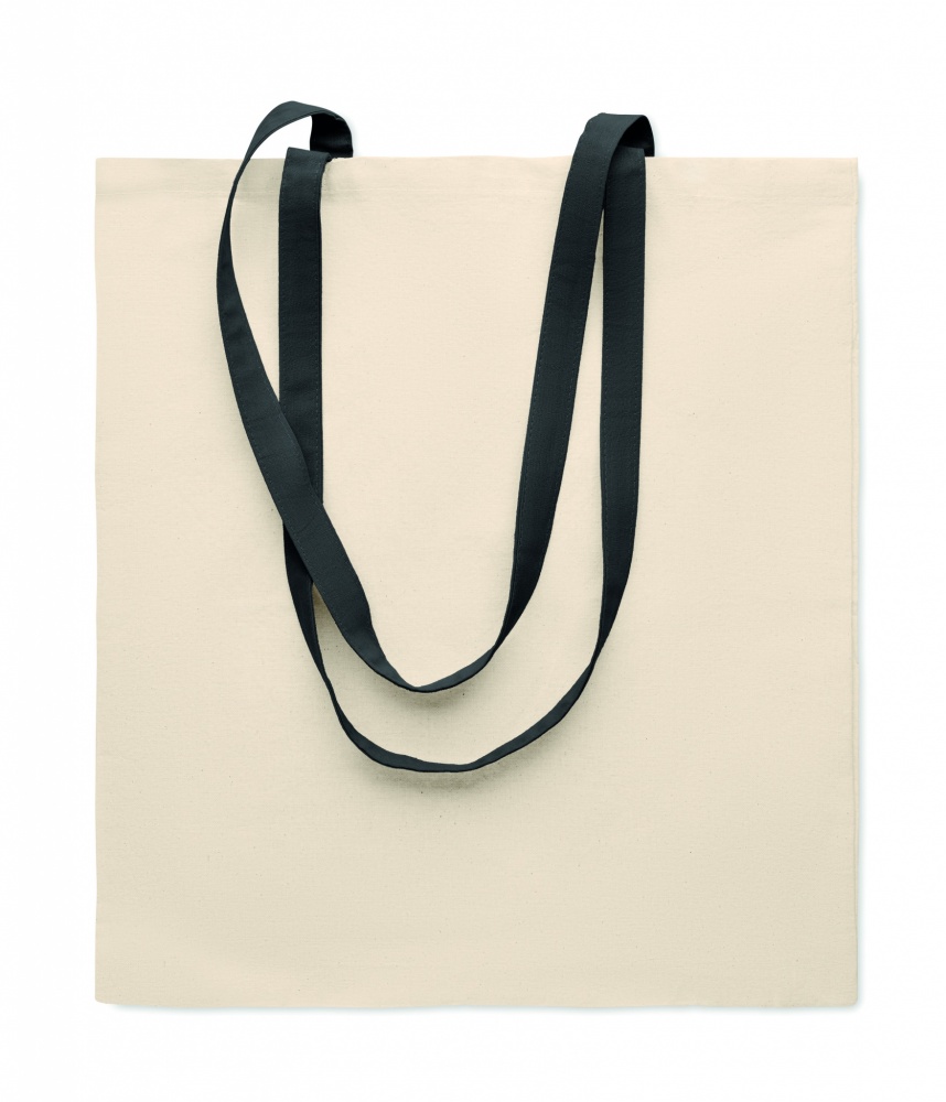 Logo trade promotional item photo of: 140 gr/m² Cotton shopping bag