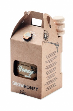 Logotrade promotional giveaway image of: Wildflower honey jar set 50gr