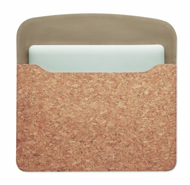 Logo trade advertising product photo of: Cork laptop bag magnetic flap