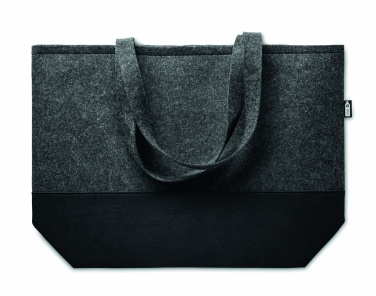 Logo trade promotional item photo of: RPET felt shopping bag