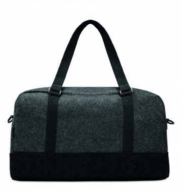 Logo trade promotional giveaway photo of: RPET felt weekend bag