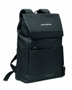 Logo trade business gift photo of: 600D RPET laptop backpack