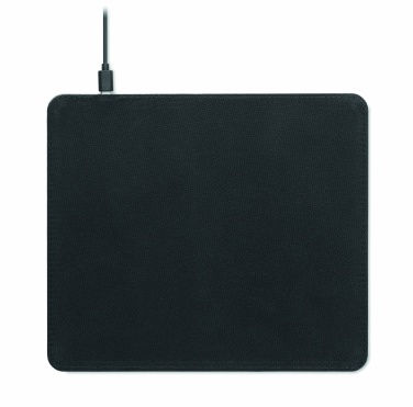 Logo trade advertising products picture of: Cork mouse mat charger 15W