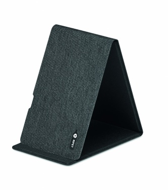 Logo trade corporate gifts picture of: RPET wireless charger 15W