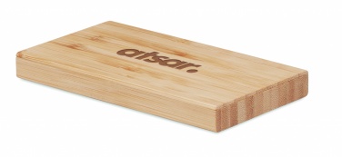 Logo trade corporate gifts picture of: Solar power bank 4000 mAh ARENA SOLAR