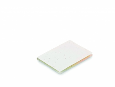 Logo trade advertising products image of: Seed paper sticky note pad