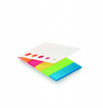 Logotrade corporate gift image of: Seed paper page markers pad