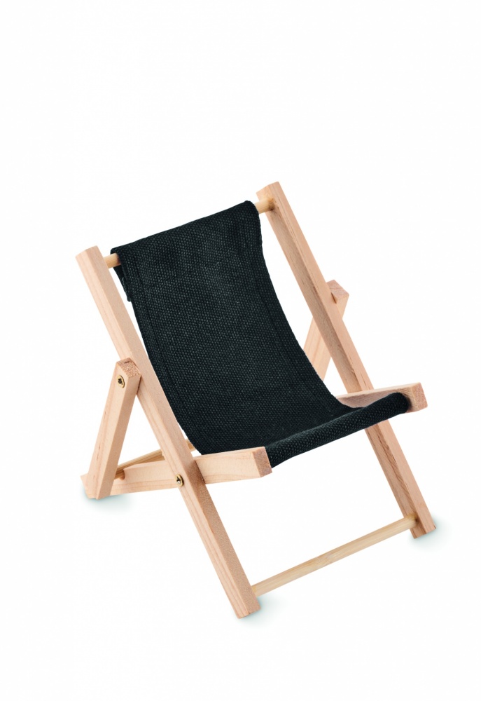Logotrade promotional item image of: Deckchair-shaped phone stand