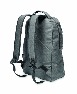 Logotrade corporate gifts photo of: 600D RPET 2 tone backpack