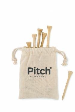 Logotrade advertising product image of: 20 bamboo golf tees set