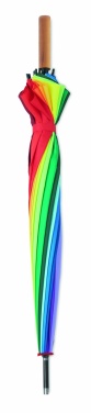 Logotrade business gift image of: 27 inch rainbow umbrella