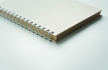 Logo trade promotional item photo of: A5 grass notebook 80 lined