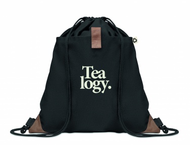 Logotrade promotional item picture of: Recycled cotton drawstring bag