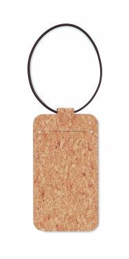 Logotrade promotional merchandise image of: Cork luggage tag