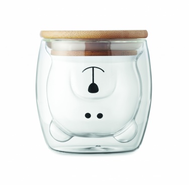 Logo trade promotional gifts image of: Double wall borosilicate mug