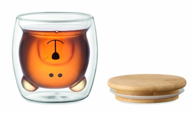 Logo trade advertising products picture of: Double wall borosilicate mug