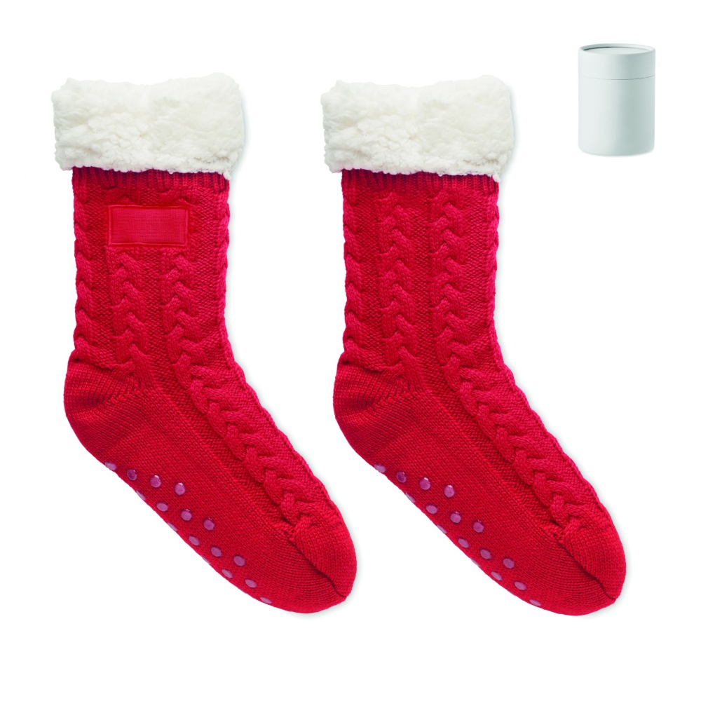 Logotrade promotional products photo of: Pair of slipper sock L
