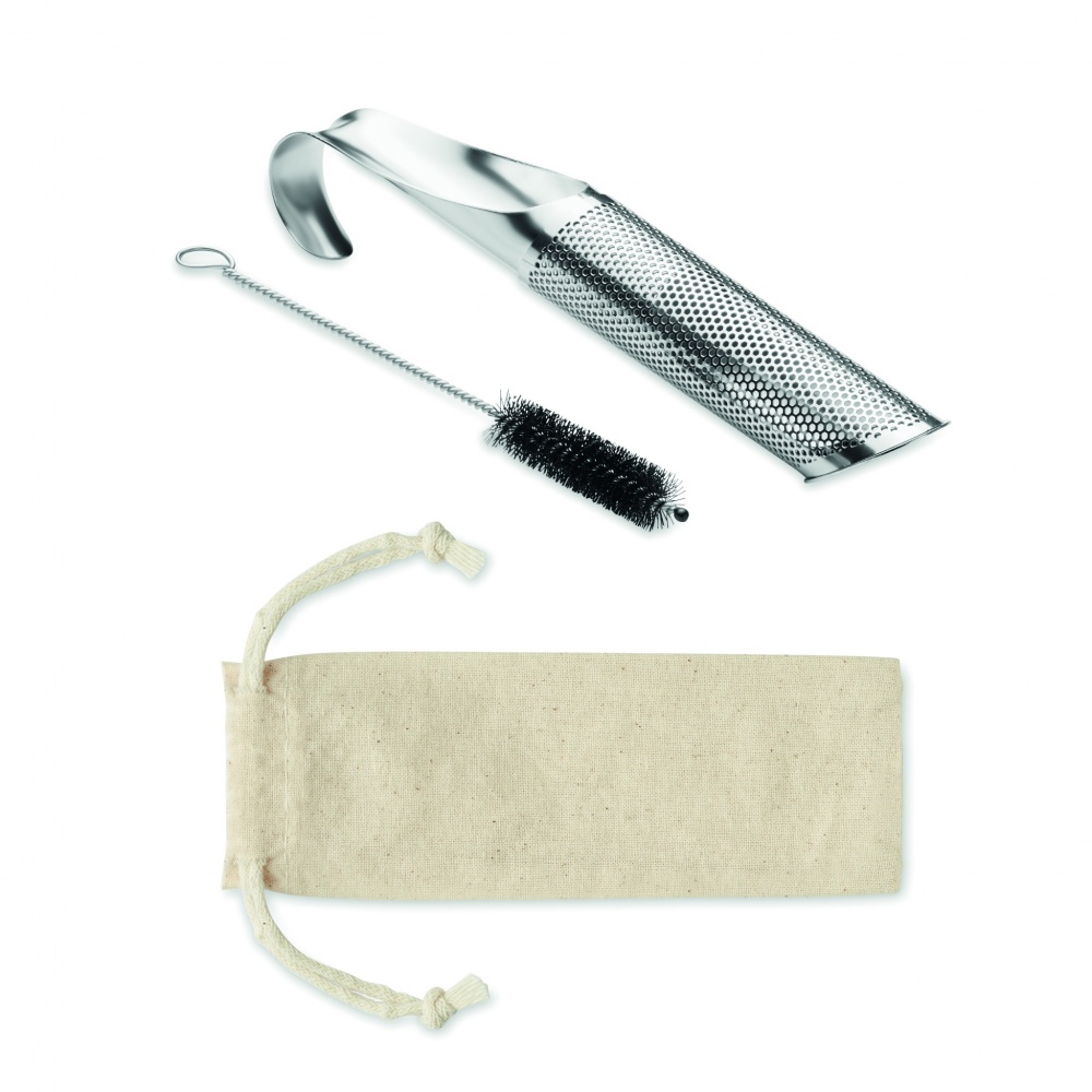 Logo trade promotional merchandise image of: Stainless steel tea infuser