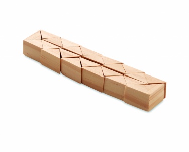 Logotrade promotional gifts photo of: Wooden puzzle/brain teaser