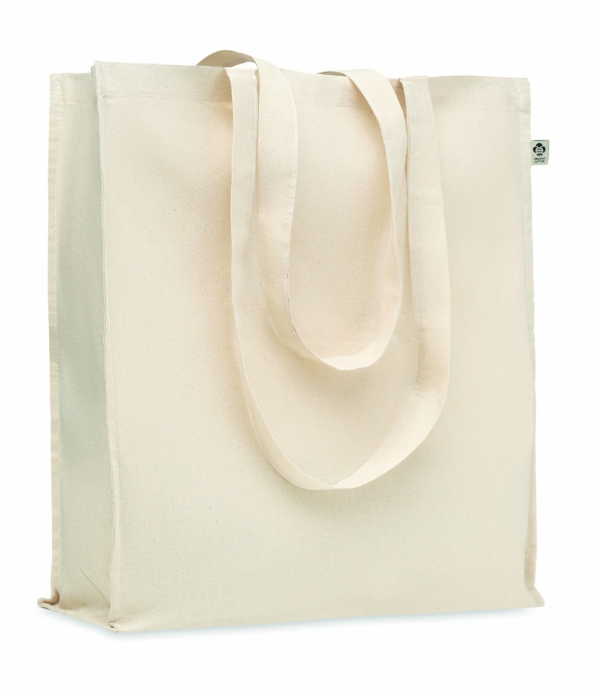 Logo trade corporate gifts picture of: Organic cotton shopping bag