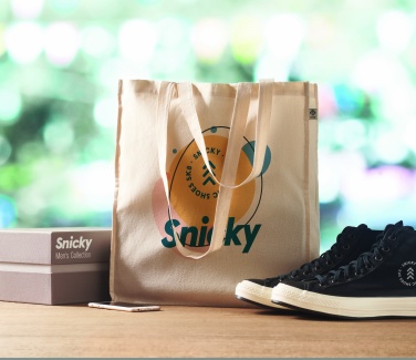 Logotrade promotional merchandise picture of: Organic cotton shopping bag