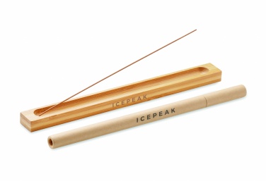 Logo trade promotional merchandise photo of: Incense set in bamboo